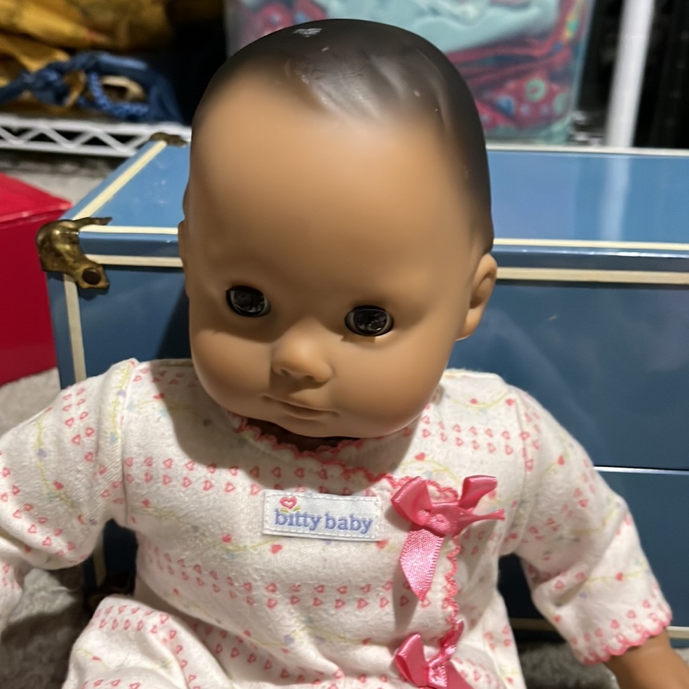American girl bitty baby doll with pajamas